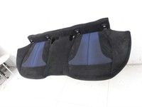 BMW F40 M135i 19-25 5T Sitzbezug Sitzpolster für Rücksitzbank Hinten Trigon Alcantara / Schwarz Blaue Naht BMW F40... Vorschau 5