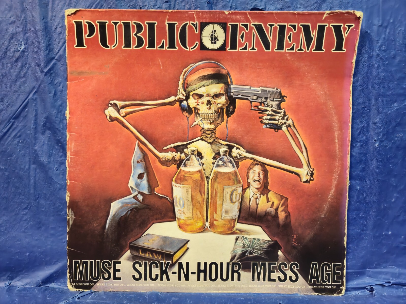 PUBLIC ENEMY - MUSE SICK-N-HOUR MESS AGE LP 