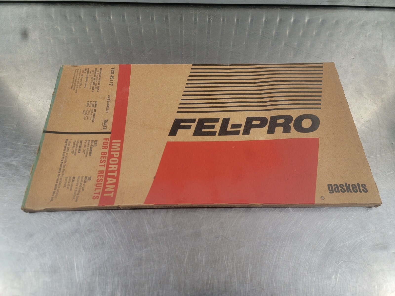 2006 Jeep Wrangler FelPro Engine Timing Cover Gasket Set TCS 45117 In Canada - FelPro TCS 45117