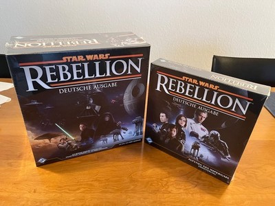 Star Wars Rebellion Brettspiel + Erweiterung- Deutsche Ausgabe - Neu + OVP