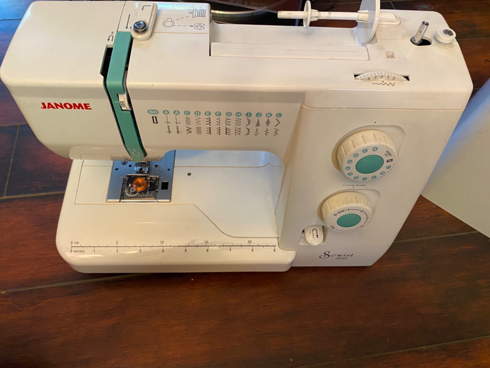 Barely used Janome Sewist 500 sewing machine