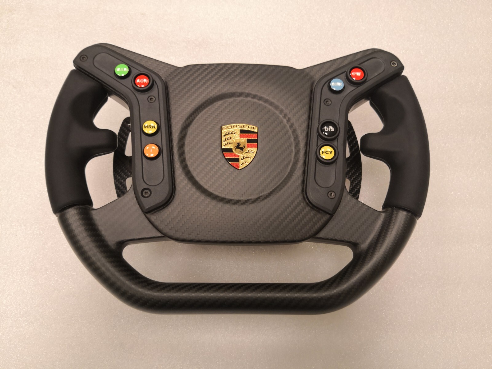 RCカーパーツ/PORSCHE 934/935用 STEERING SET OEM PORSCHE 935 982 718 GT4 RACE CARBON STEERING WHEEL NEW