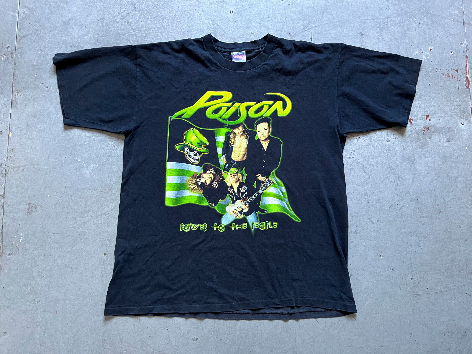 ポイズン1993年製 ワールドツアーTシャツ USA製 / リッチー・コッツェン