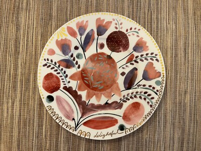 Anthropology  oh, darling  Salad/Dessert Plate 8 5/8  