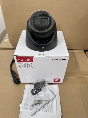 Black Dahua 4K 8MP Wizsense IP Camera Starlight OEM IPC-HDW2841TM-S POE Mic US