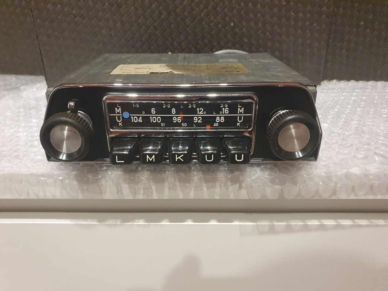 空冷ワーゲン BLAUPUNKT VINTAGE AM/FMラジオ 空冷ワーゲン BLAUPUNKT VINTAGE AM/FMラジオ - メルカリ