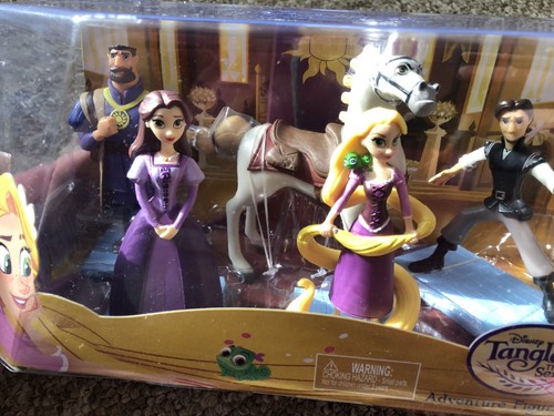 Disney Channel Tangled The Series Adventure Figurine Set Toys Playset Brand New