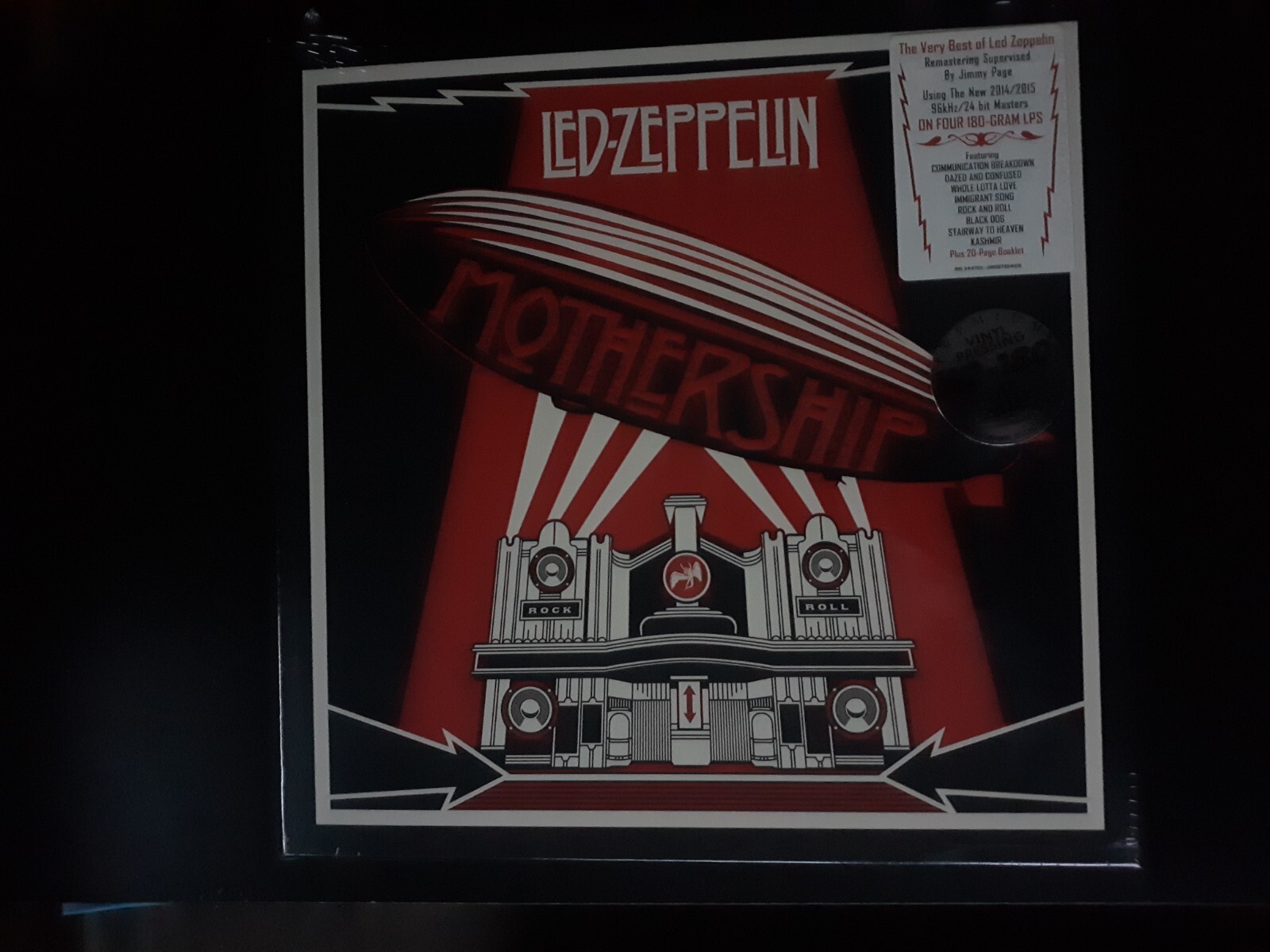 Led Zeppelin Mothership 2015 Atlantic R1344700 4LP Box Set
