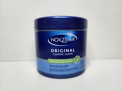 Noxzema Classic Clean Moisturizing Cleansing Cream Deep Cleans & Nourishes 12 Oz