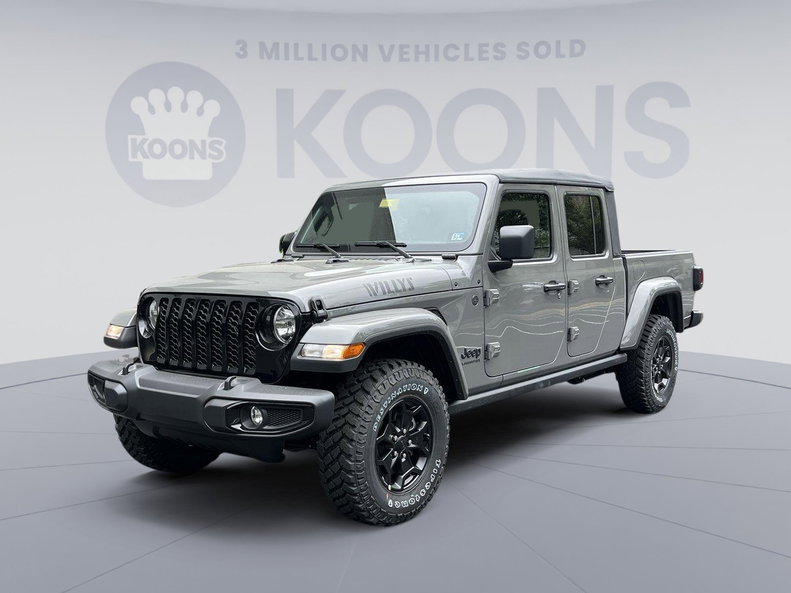 2022 Jeep Gladiator Willys 5 Miles Stinggray Clearcoat New Jeep