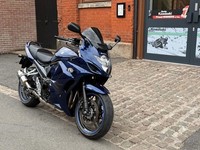 2011 / 61 reg Suzuki GSX1250 FA Bandit motorcycle in Blue 