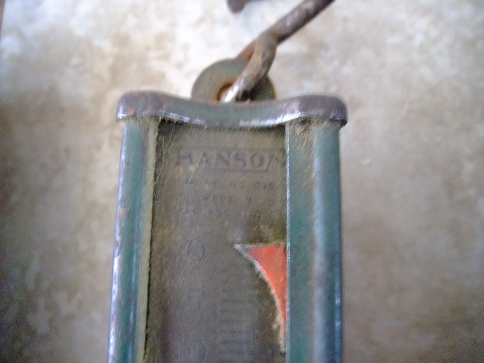 Lot of 7 Vintage Antique Hanging Spring Scales VARYOUS SIZES COLLECTORS TAKE A L