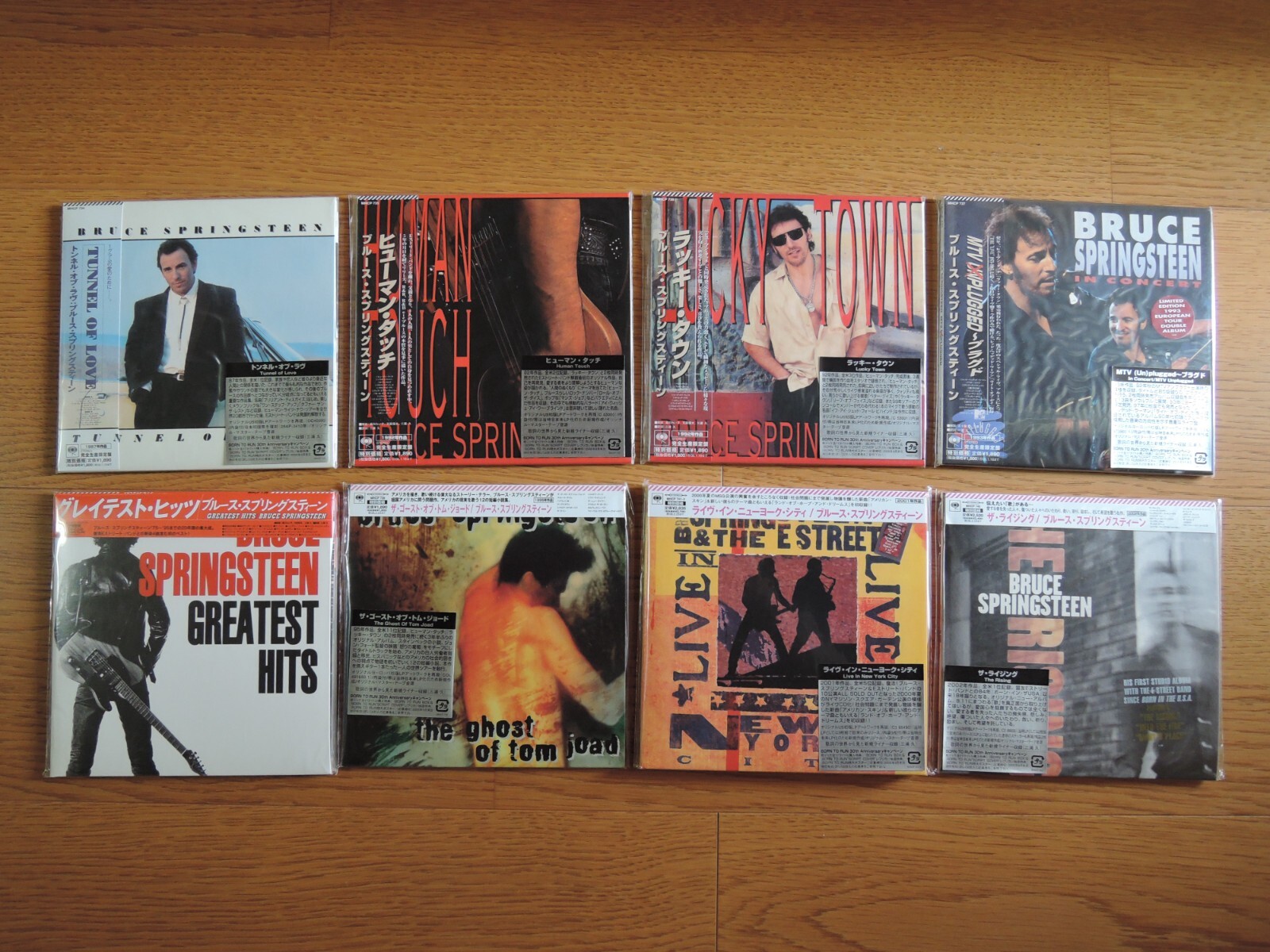 Bruce Springsteen 8レコードセット Bruce Springsteen 8 (9CDs) Japan Mini LP CD Set Factory