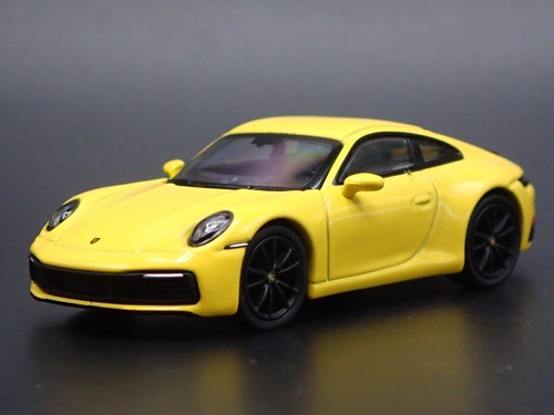 2018-2025 PORSCHE 911 CARRERA 4S 992 YELLOW 1:64 SCALE