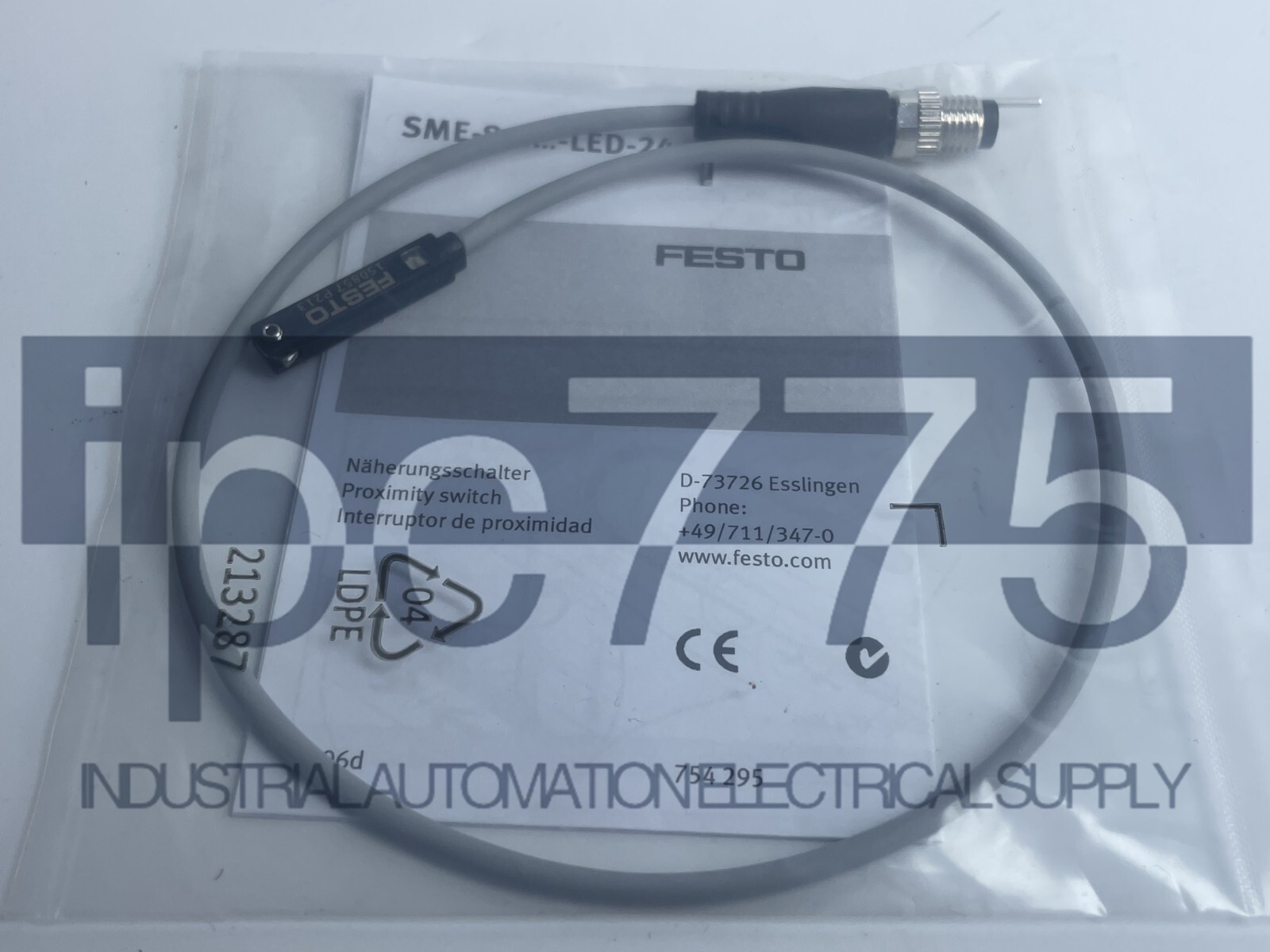 Ⓜ︎Ⓜ︎ Amazon.com: FESTO SME-8-S-LED-24 (150857), 0.3 M Cable, 12