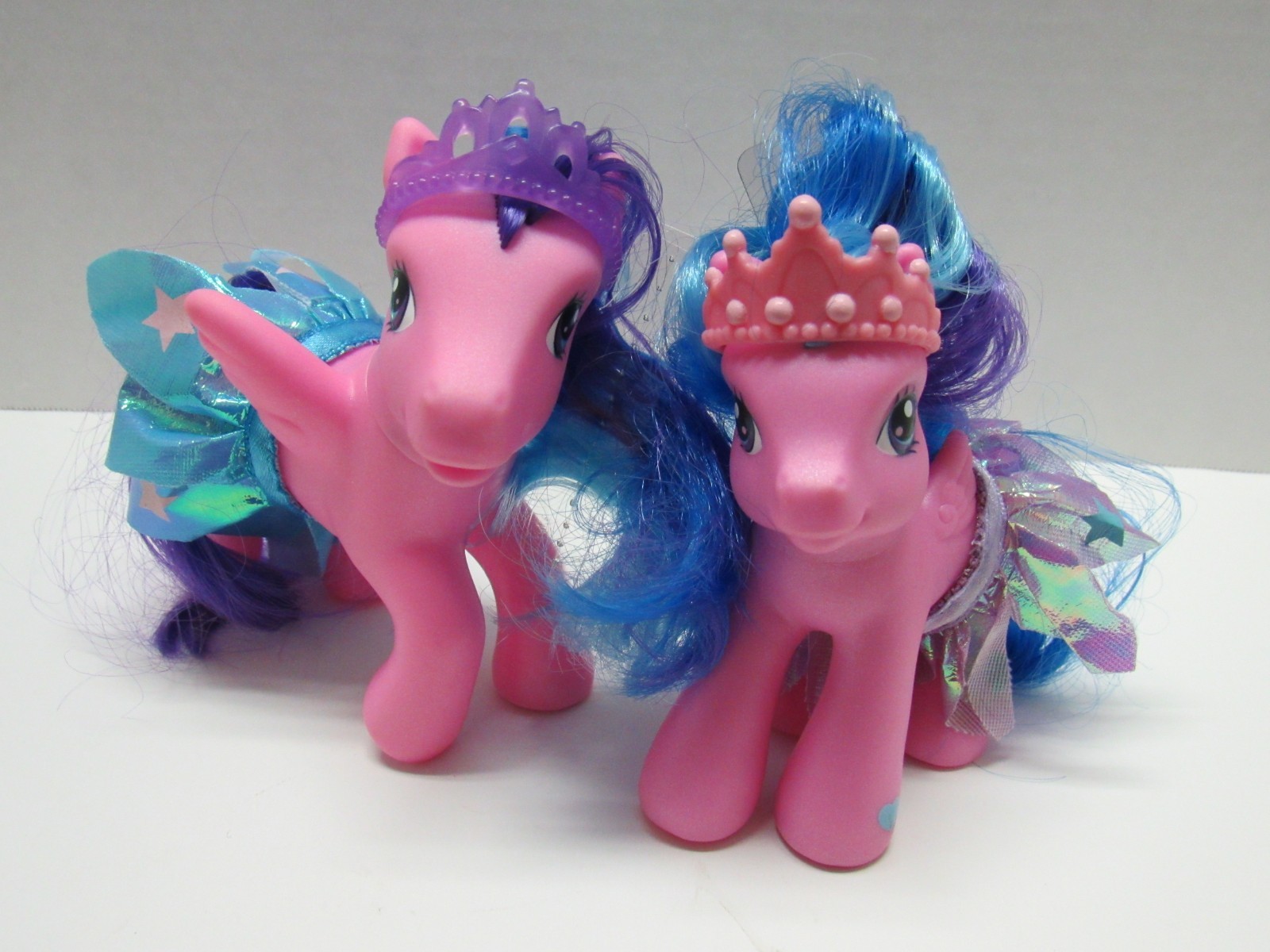 MY LITTLE PONY G3 2006 CRYSTAL PRINCESS SHARING TEA W/ TIRA-MI-SU & MOCHANUT +++