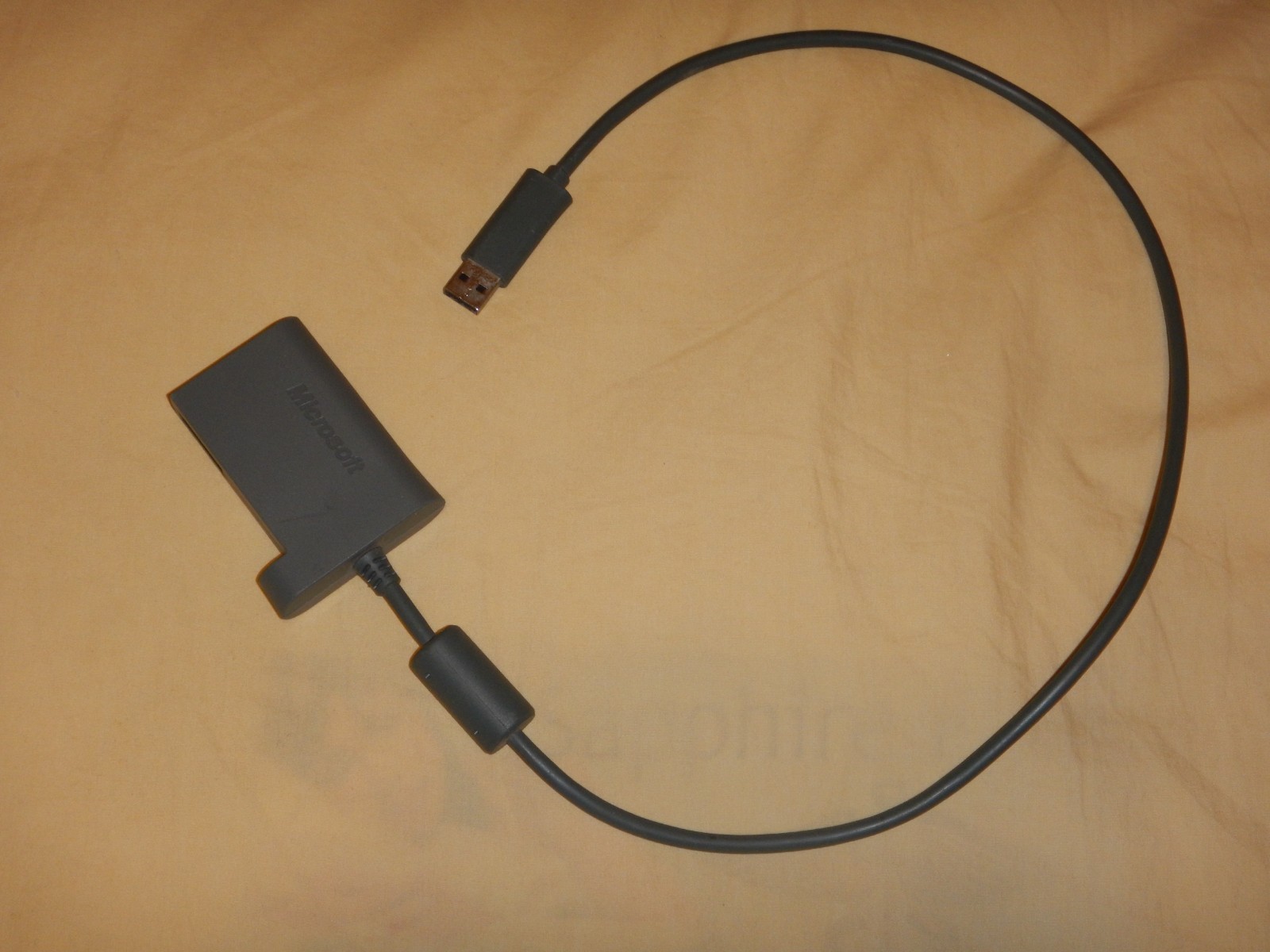 GENUINE Xbox 360 Hard Drive Transfer Cable OEM Microsoft - VG - Model 1457