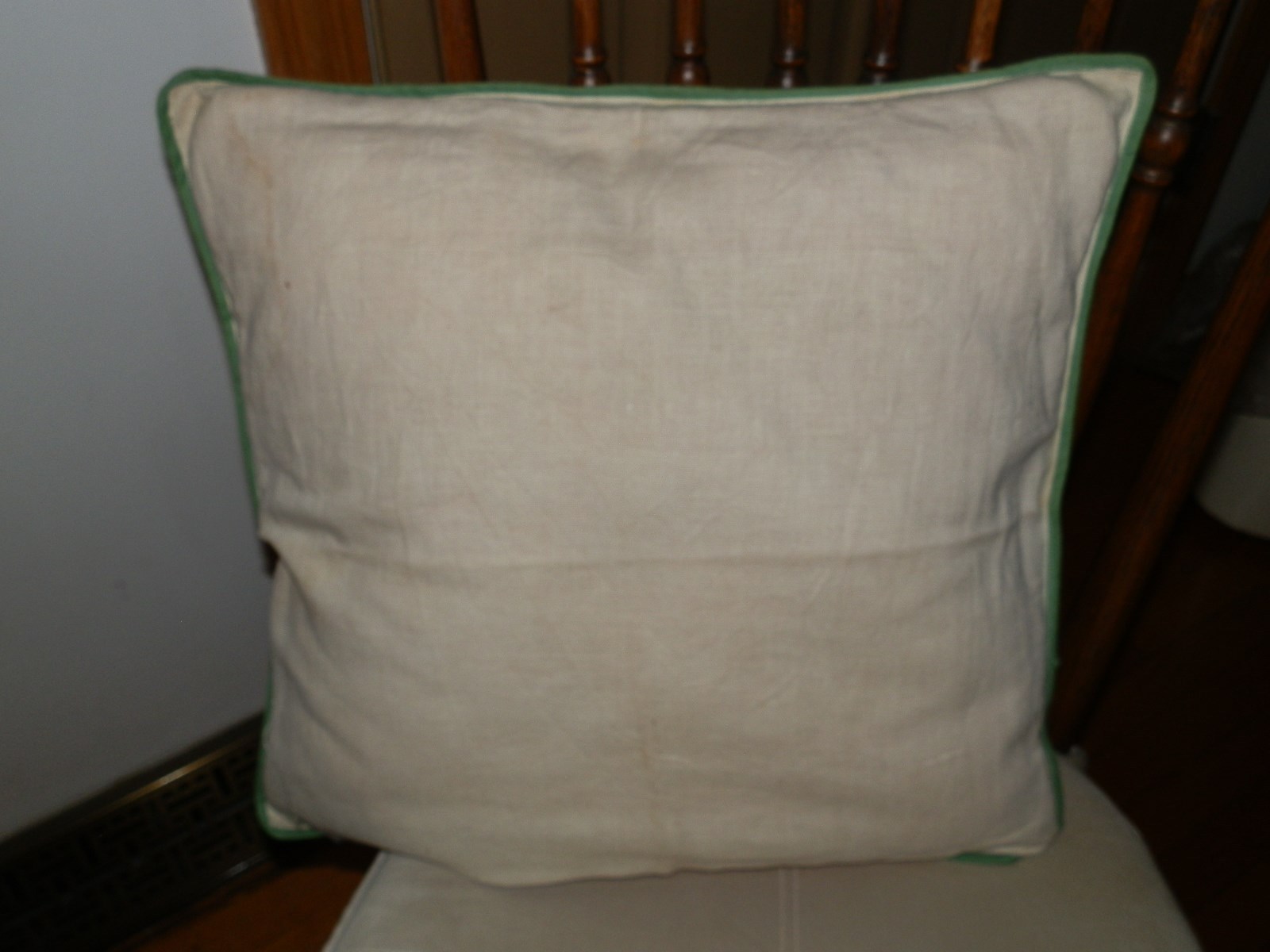 1930s DISNEY Mickey Mouse Vogue Needlecraft Pillow Cover-Mickey Playing Baseball