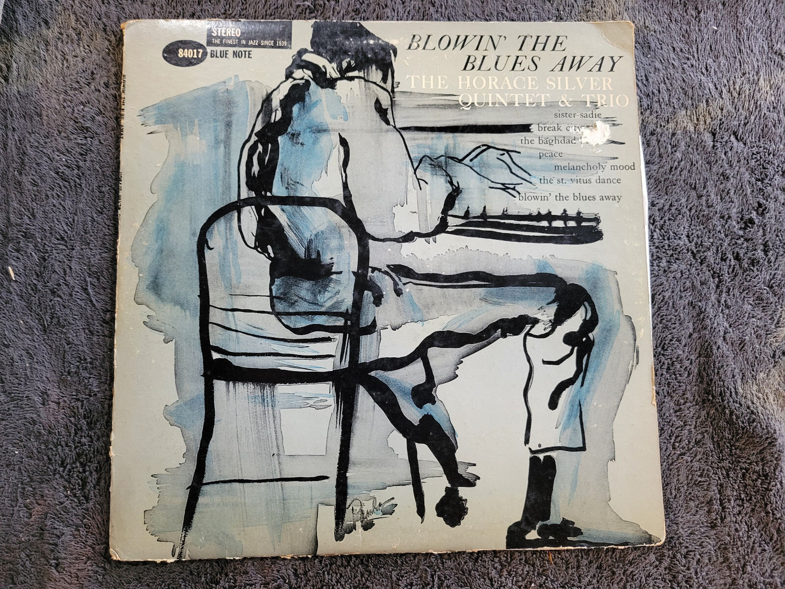 米LP The Horace Silver Quintet &amp;amp; Th Blowin The Blues Away BST84017 Blue Note /00260 The Horace Silver Quintet & Trio – Blowin' The Blues Away