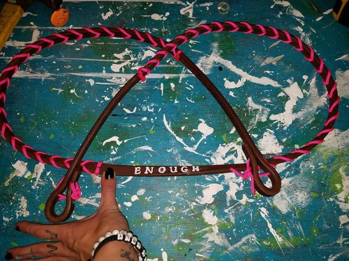 Tough Enough To Wear Pink Custom Reins
