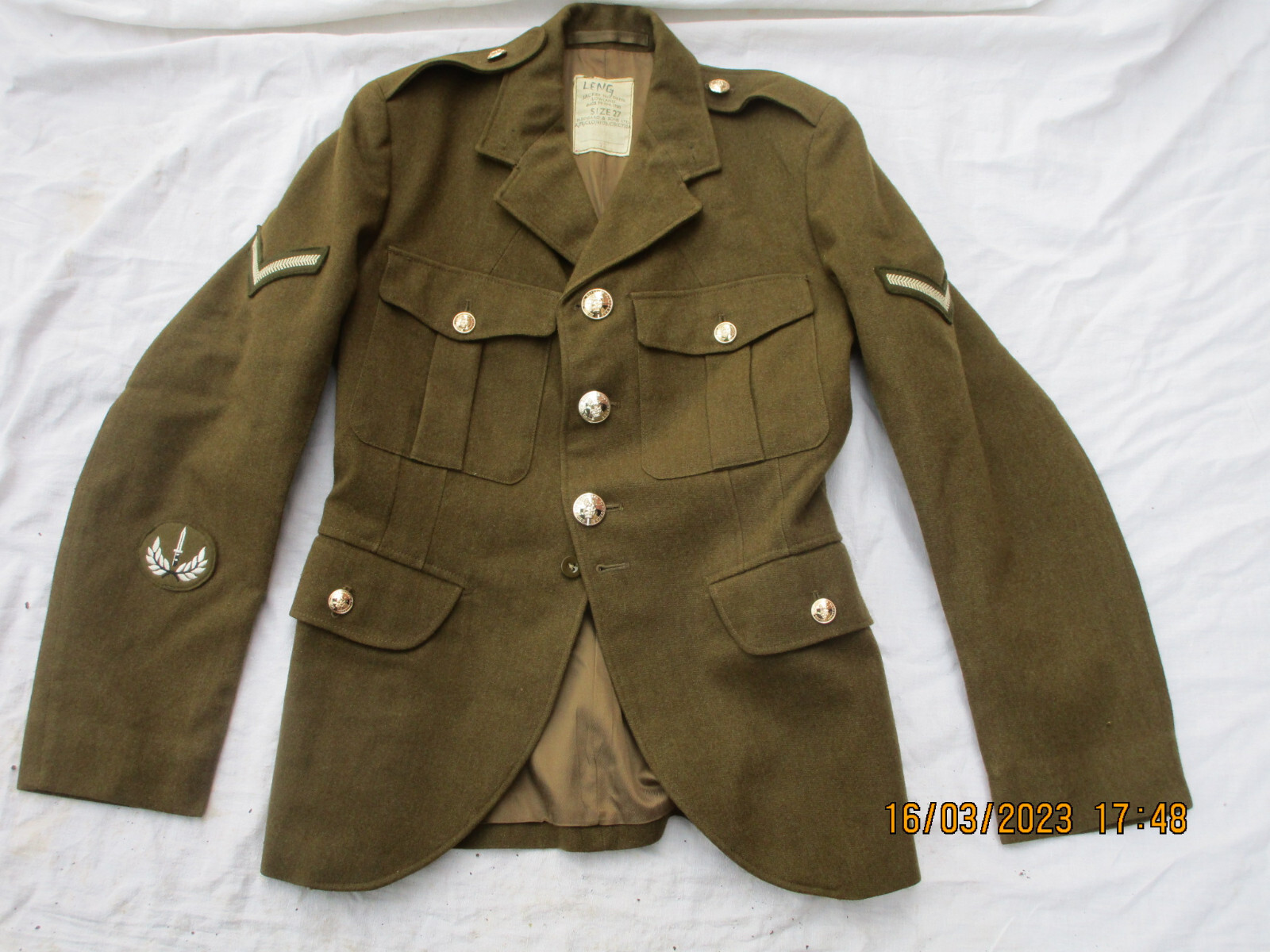 ジャケット・アウター 50s British Army NO.3 DRESS JACKET original-british-1950-pattern-
