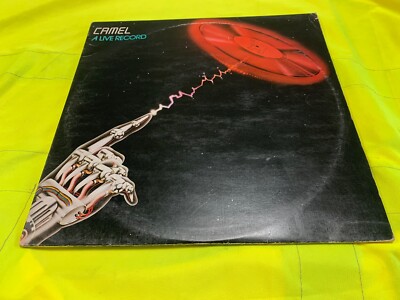 Camel a live record 12 Inch Vinyl Album