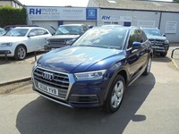 AUDI Q5 2.0LTR TDI SPORT QUATTRO 2017 66reg AUTO BLACK LEATHER MOT & SERVICED