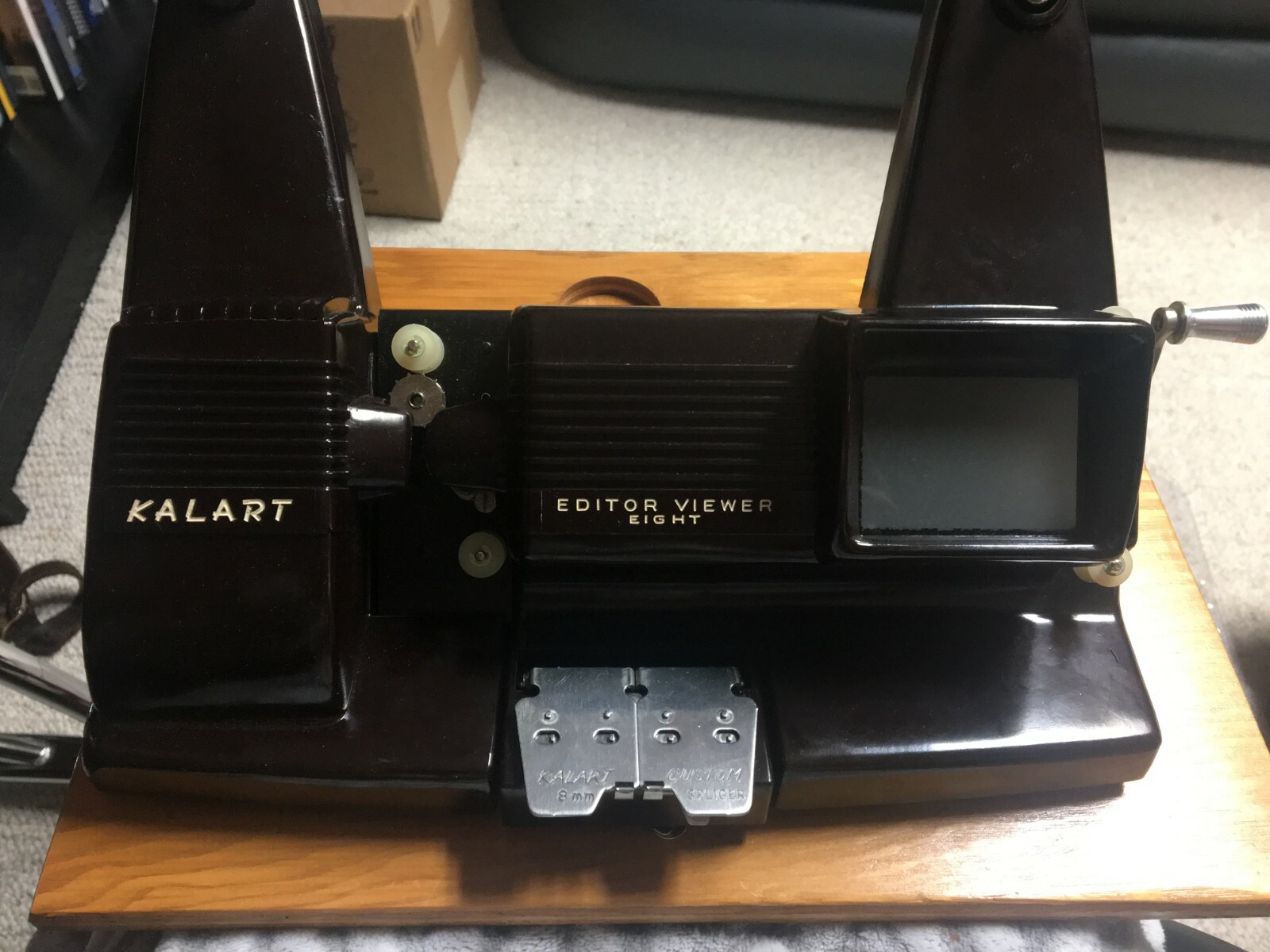 Vintage Kalart Editor Viewer 8 w/Original Box - Excellent Working Condition