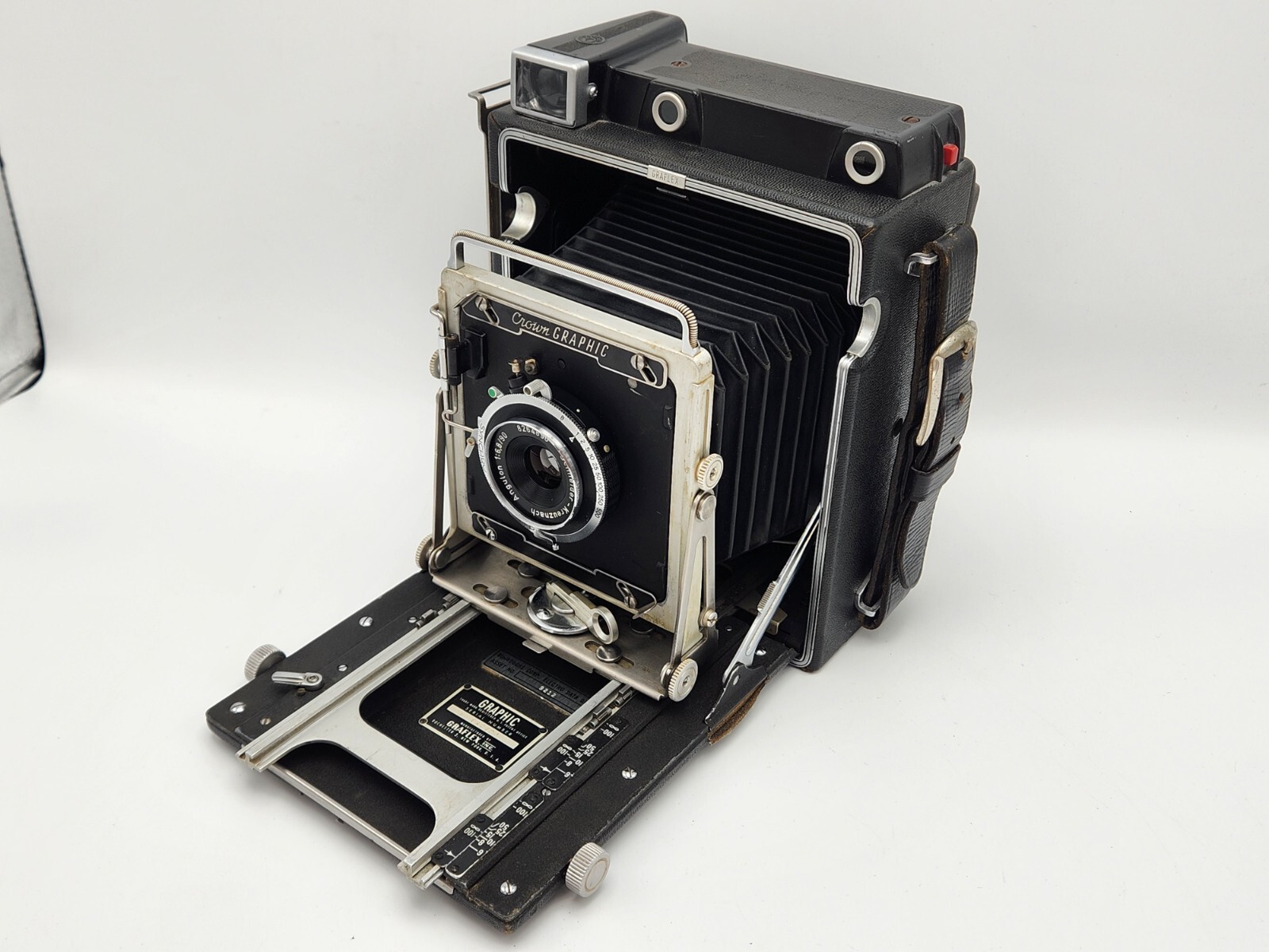 GRAFLEX グラフレックス Crown GRAPHIC　ジャンク Lot - GRAFLEX CROWN GRAPHIC CAMERA IN CASE