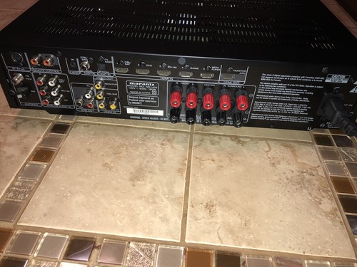 Marantz NR 1403 5.1 Channel 50 Watt Receiver- NO REMOTE