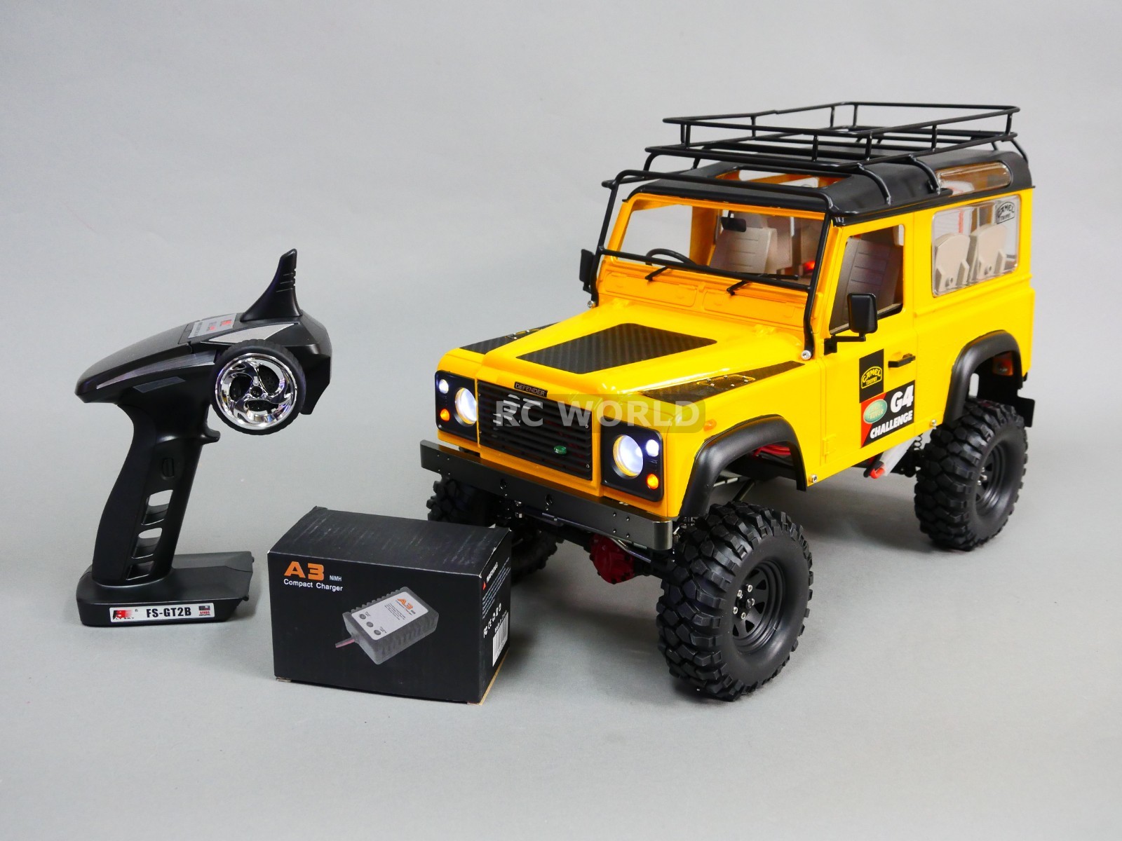 RC 1/10 Land Rover DEFENDER 90 Rock Crawler 4X4 Truck 8.4V *RTR* CAMEL TROPHY | eBay
