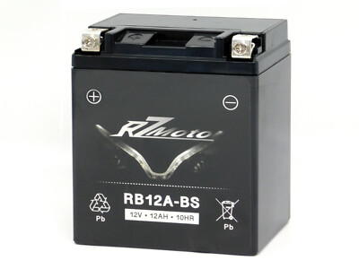 YB12A-A 12N12A-4A-1 Lead Acid Battery 90-1996 Kawasaki Vulcan EN500A EN450 454