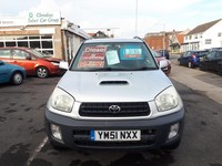 2002 Toyota RAV 4 NV 2.0 D-4D Diesel 3-Door From £2,695 + Retail Package SUV Die