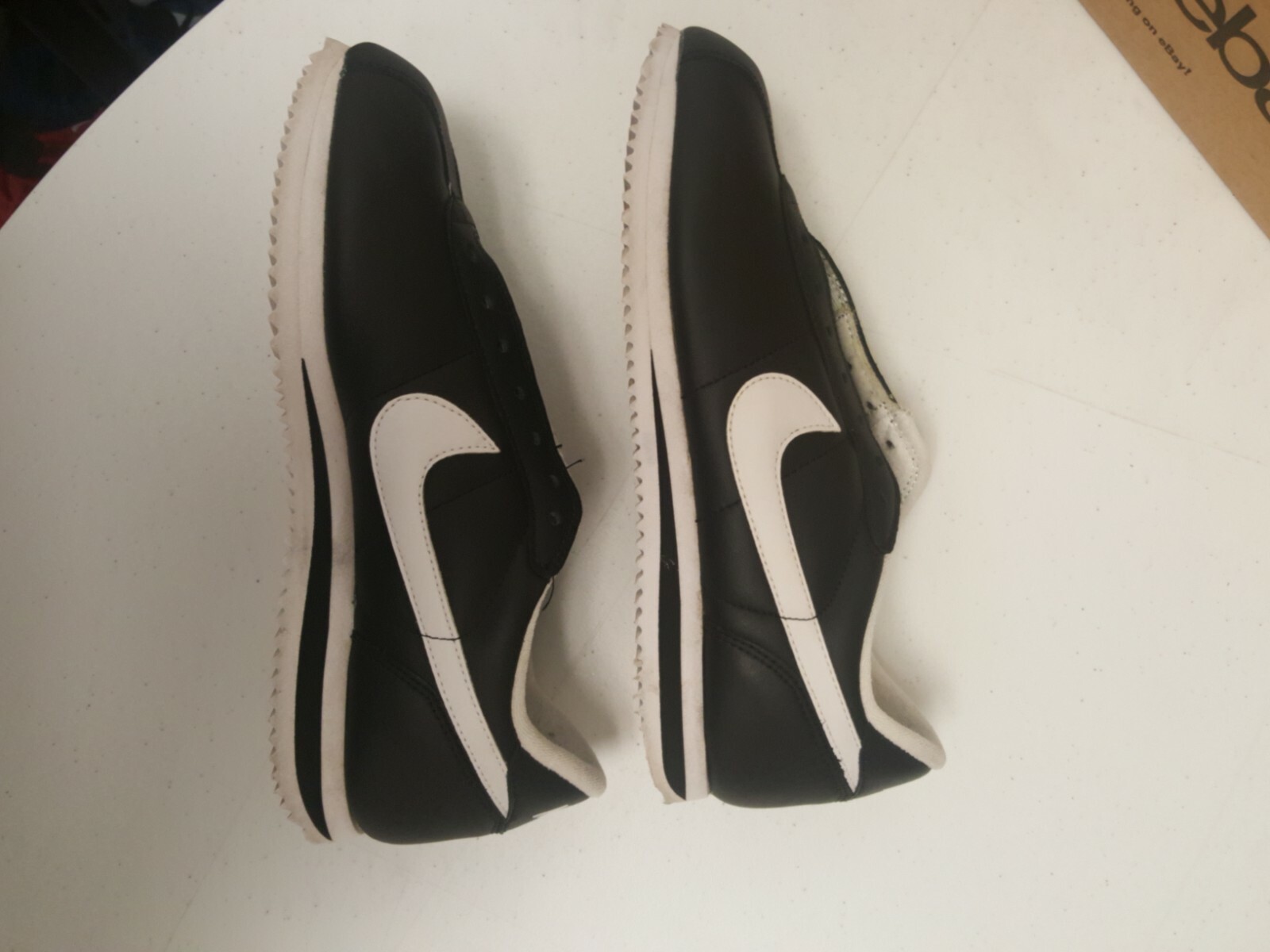 Size 7 - Nike Cortez Basic Black White 