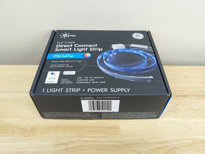 GE Cync LED 80'' Full Color Direct Connect Smart Light Strip Indoor Use Dimmable