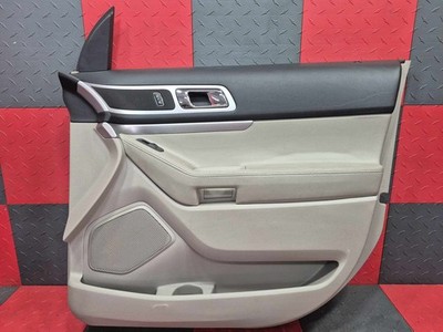 2013-2015 Ford Explorer RH Passenger Front Door Interior Trim Panel Light Stone