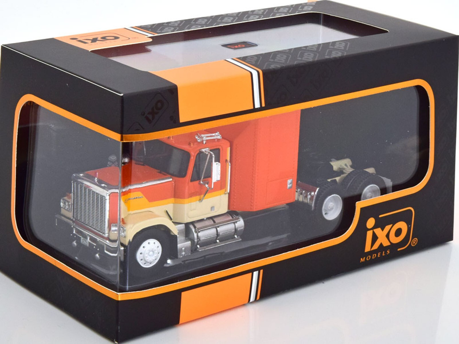 GMC GENERAL 1980 Orange IXO TR129.22 1:43 Truck Tractor | eBay