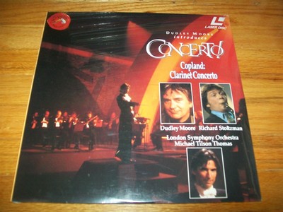 CONCERTO! COPLAND: CLARINET CONCERTO Laserdisc LD SEALED NEW CLASSICAL MUSIC