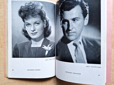 Movie People Film Star Bio Book 1946 Maureen O Hara Deborah Kerr Bette Davis etc