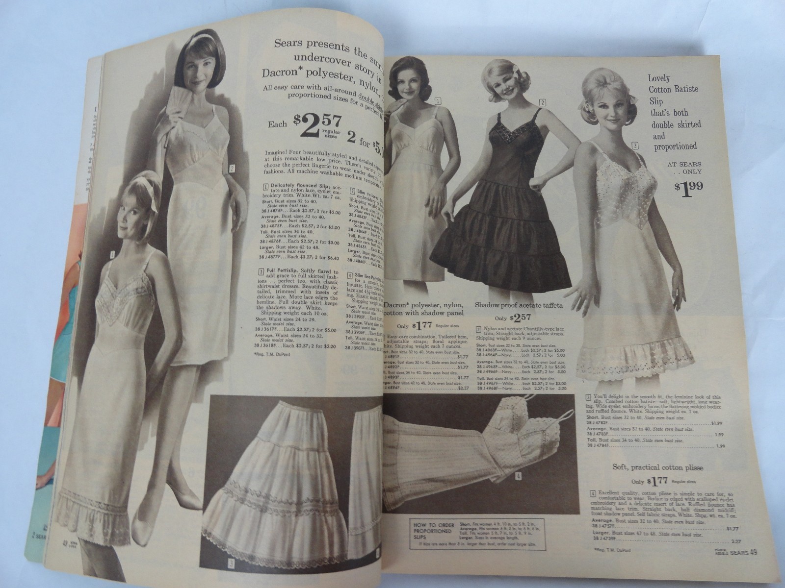 Vintage Sears Catalog Summer 1963 Atlanta Georgia Fashion