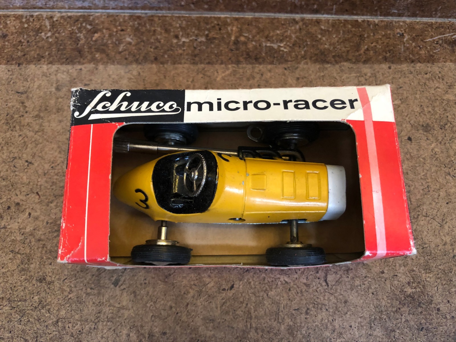 Schuco 1041 Micro Racer In Original Box W/Original Key!!