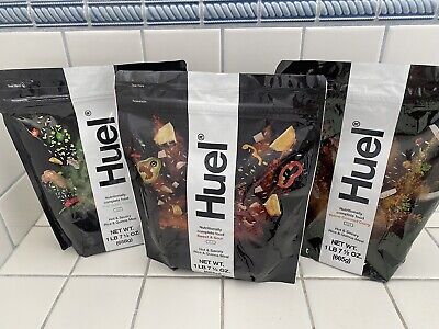 Huel Hot and Savory Instant Meal Replacement  -  3x- 24.19oz Bags - Curry