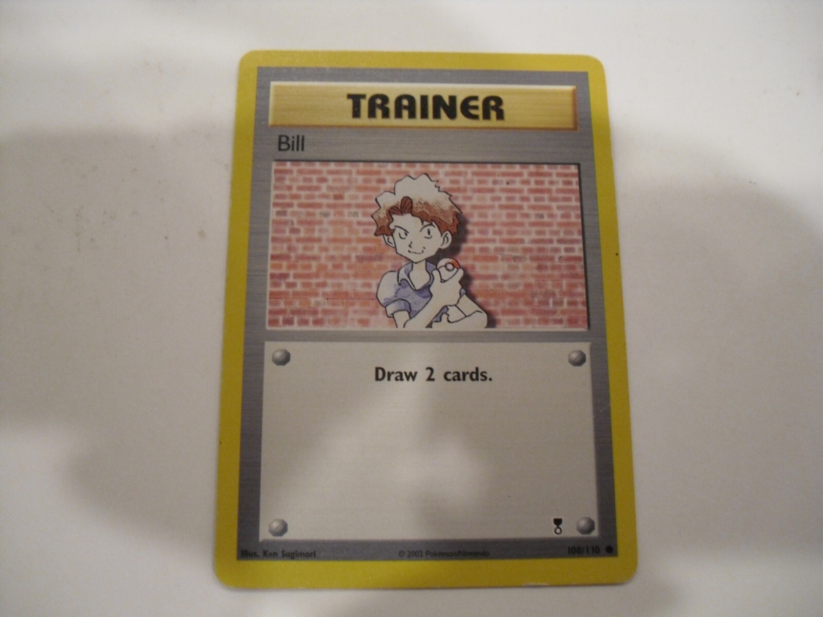 3 x Pokemon Card - Legendary Collection 108/110 - BILL