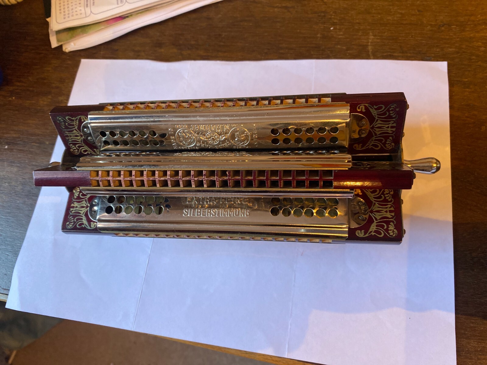 HOHNER 'KREUZWENDER' TREMOLO SEXTET HARMONICA six piece