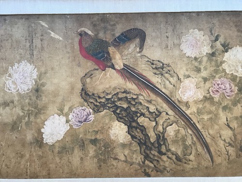 Antique Chinese Silk Painting