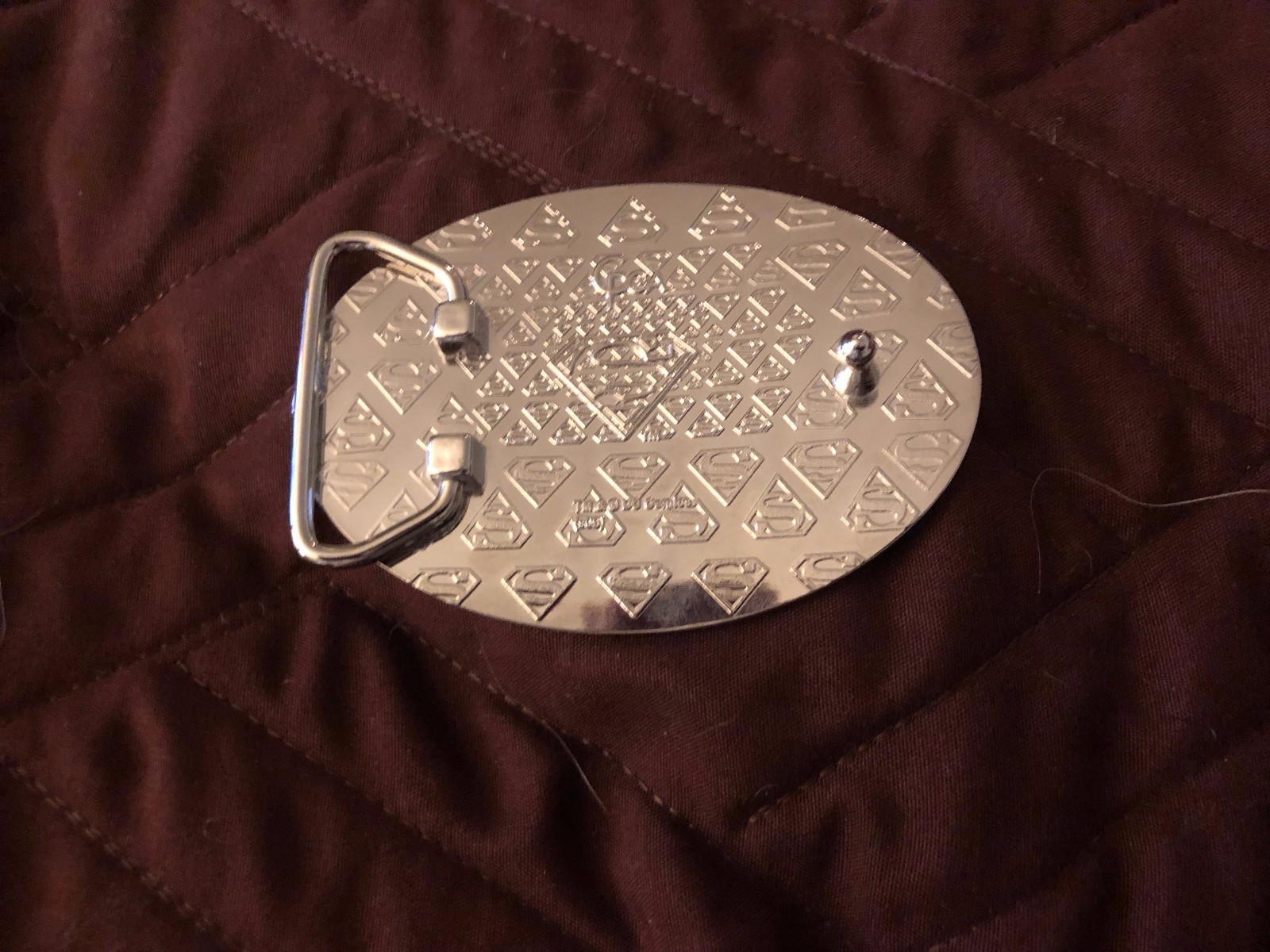 Superman Belt Buckle USA DC Comics American Superhero Movie Logo  Mens Metal New