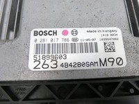 Fiat Doblo II 263 10-15 1,6D 66KW Steuergerät ECU für Motor Motorsteuergerät Fiat Doblo II 263 10-15 24.01.2012 ... Vorschau 2
