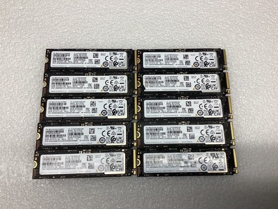 Bulk Lot of 10 Samsung PM9A1 512GB M.2 2280 NVMe PCIe 4.0 x4 TLC 7000MB/s SSD