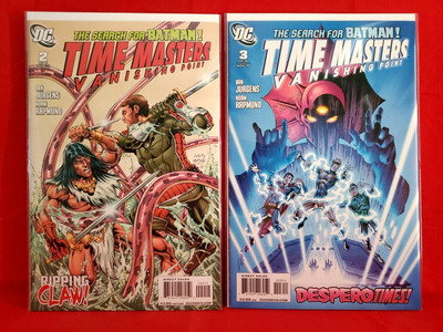 Time Masters Vanishing Point 2 + 3 2010 DC Comics Lot