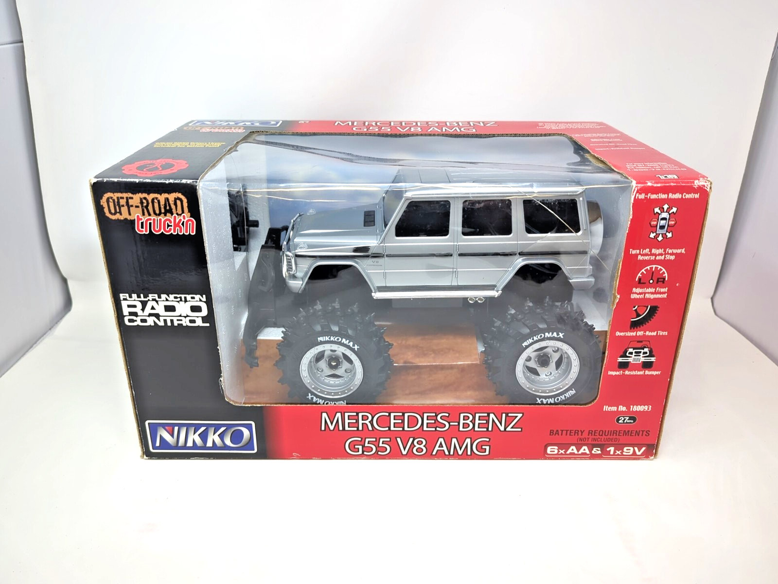 NIKKO MERCEDES-BENZ G55 V8 AMG 1/5ラジコン Brand New Nikko Mercedes-Benz G55 V8 Amg Radio Control R/C